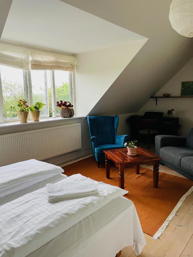 Dobbeltvaerelse I Smuk Palaevilla Stenstrup Esterno foto